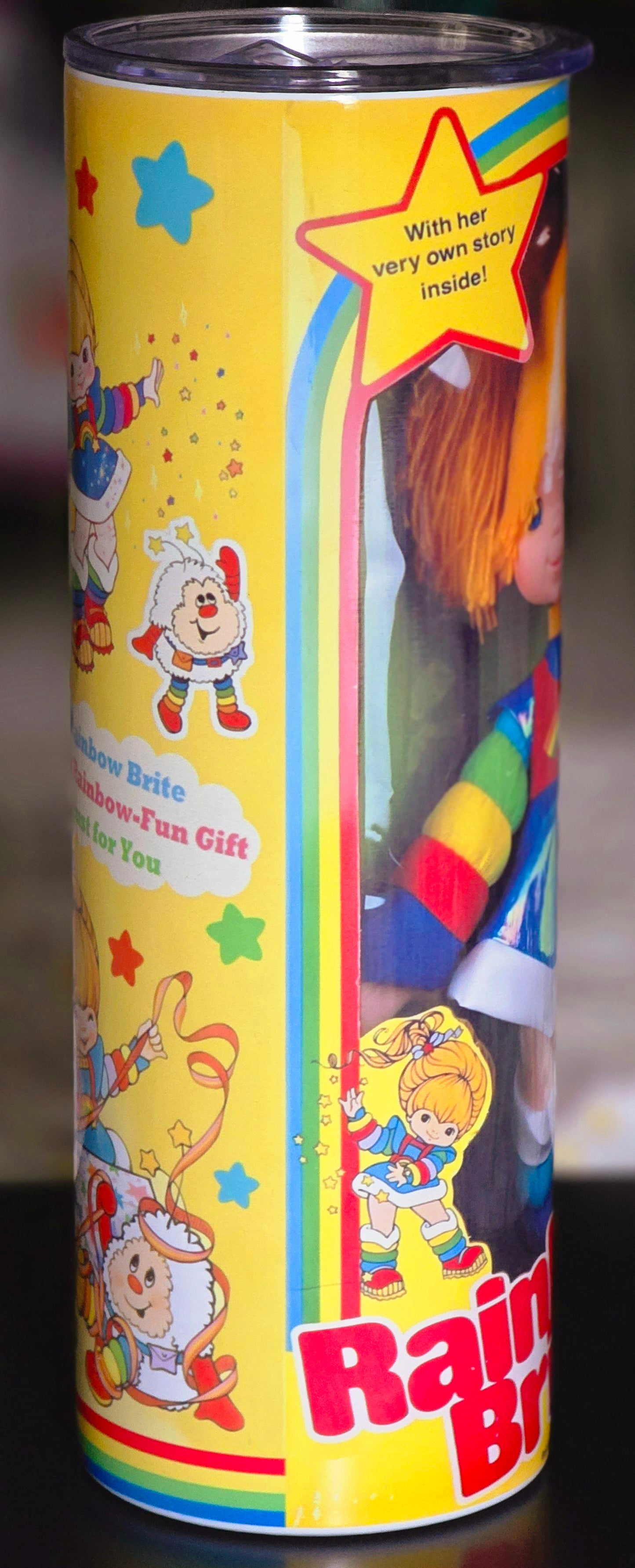 Rainbow brite 30 oz tumbler