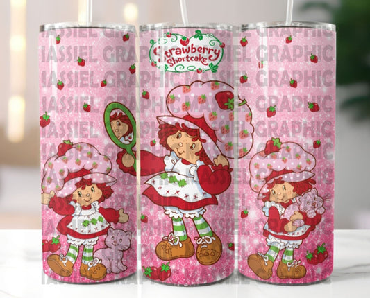 Strawberry shortcake 20oz. Tumbler