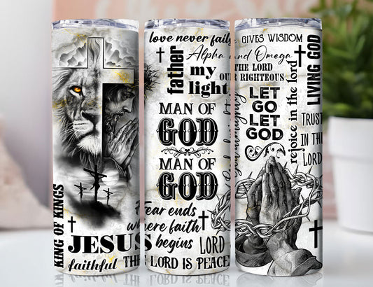 Man Of God Tumbler