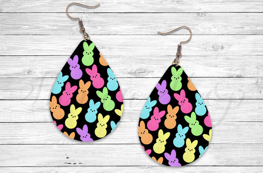 Easter bunny earrings