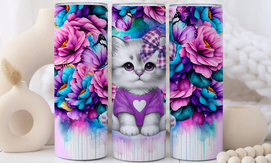 Kitty 20oz tumbler