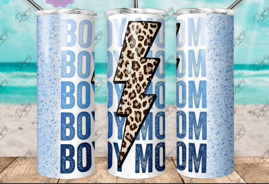 Boy mom tumbler