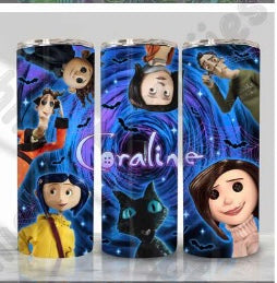 Coraline 20 oz tumbler