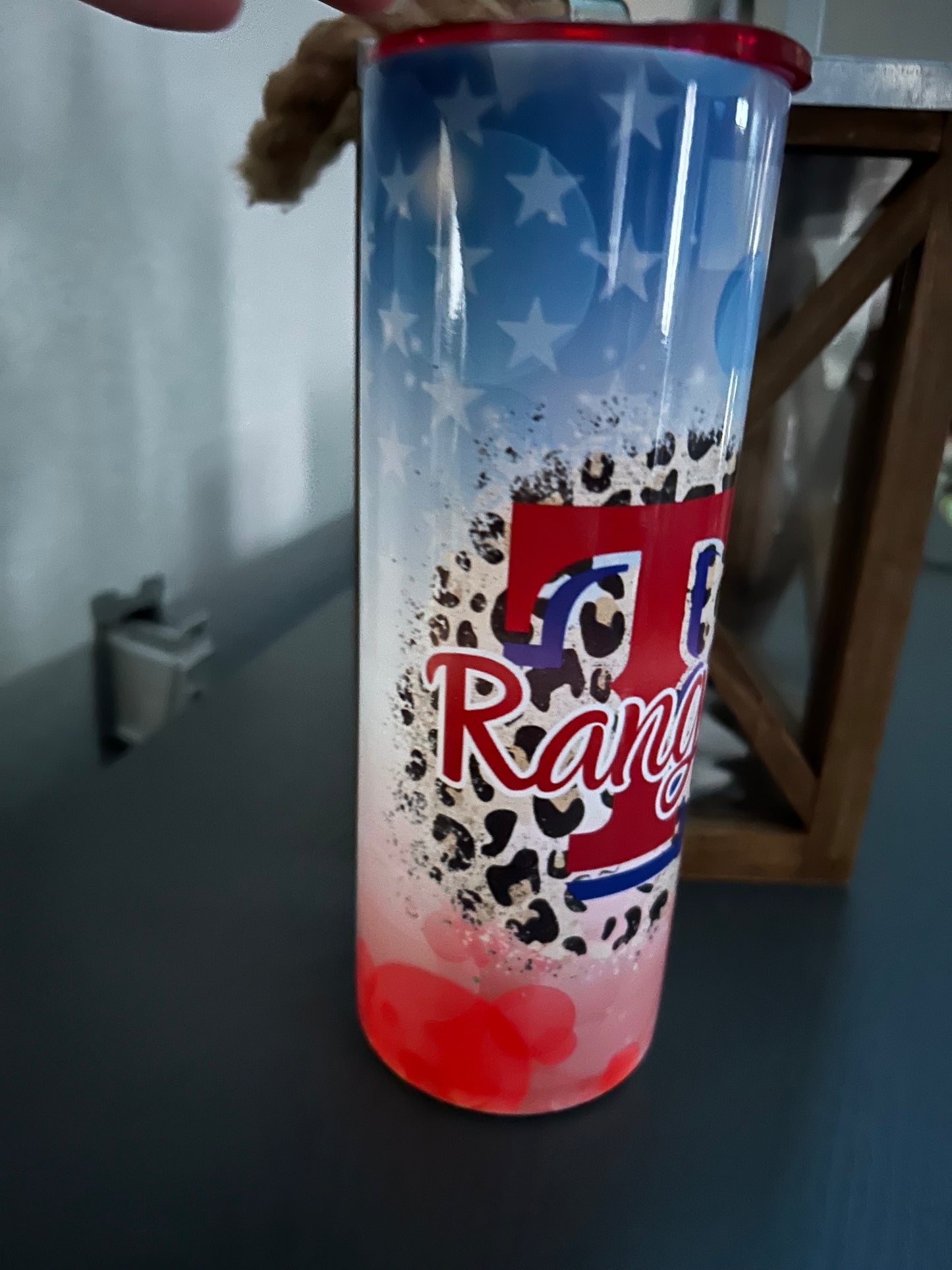 Rangers 20 oz tumbler