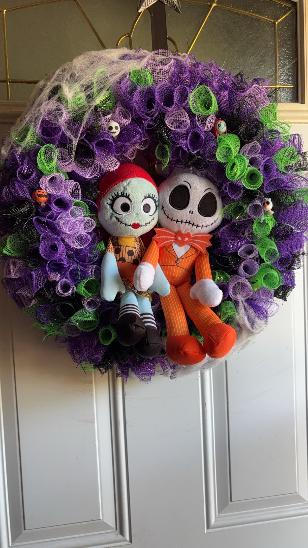 Jack and Sally Wreath