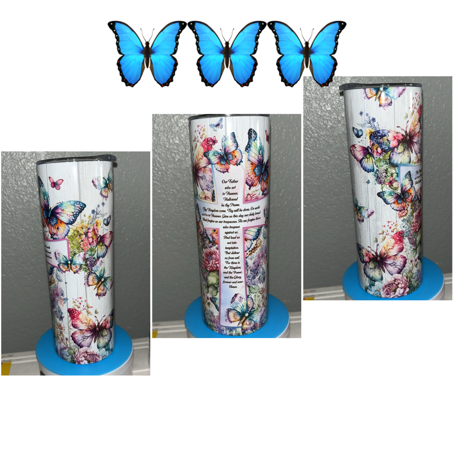 Butterfly tumbler