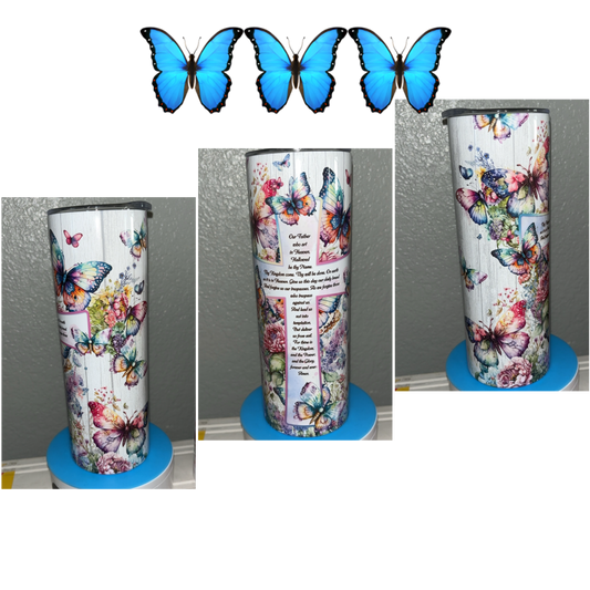 Butterfly tumbler