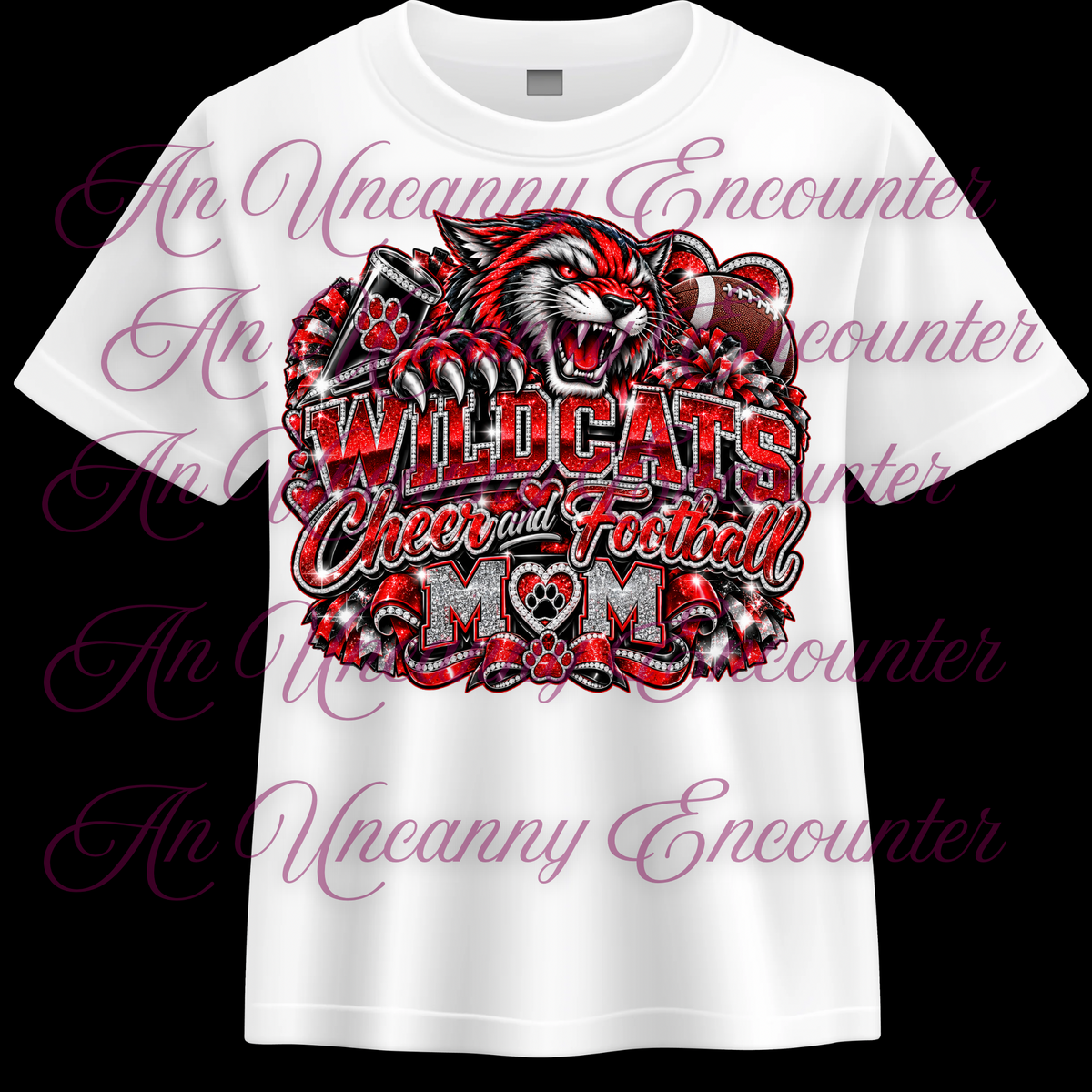 Wildcats cheer and football mom